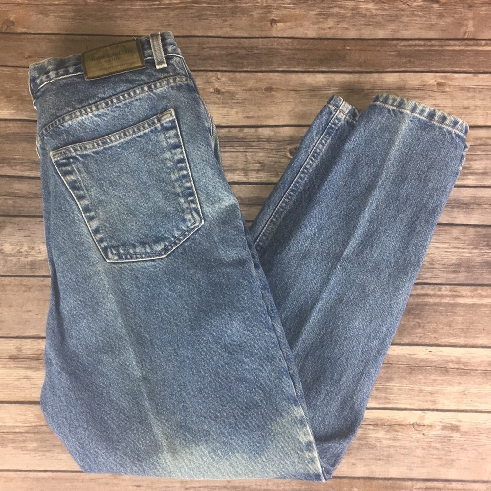 Vintage High Rise Denim Jeans
